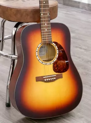 Simon and Patrick - Songsmith Dreadnought - Burst